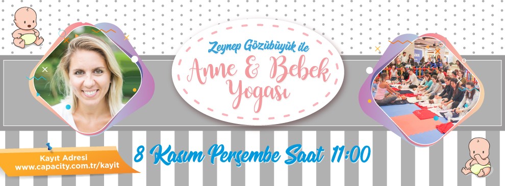 Zeynep Gözübüyük ile Anne ve Bebek Yogası