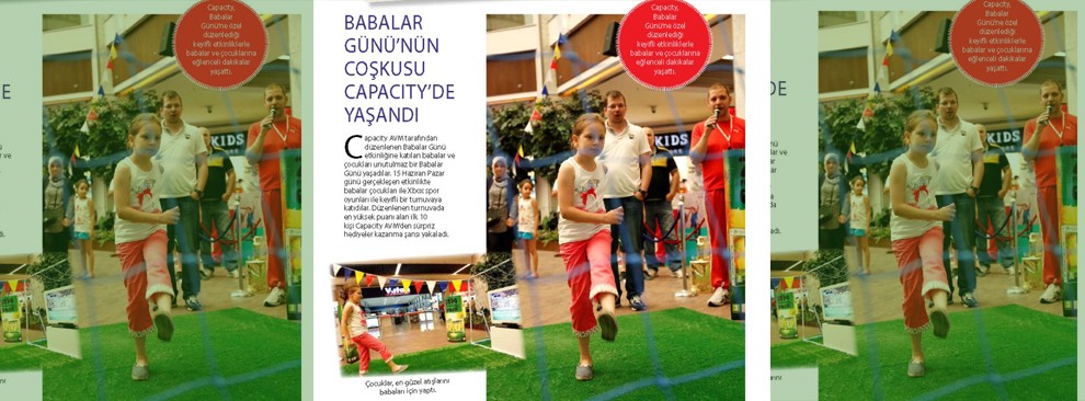 Babalar Günü’nün Coşkusu Capacity’de Yaşandı