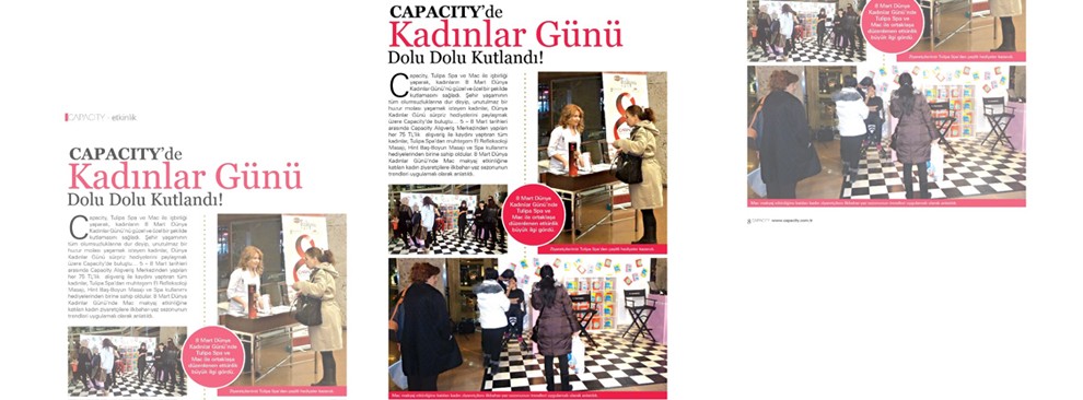 Kadınlar Günü Dolu Dolu Kutlandı