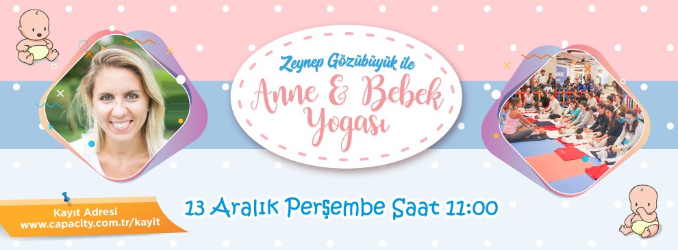 Zeynep Gözübüyük ile Anne ve Bebek Yogası