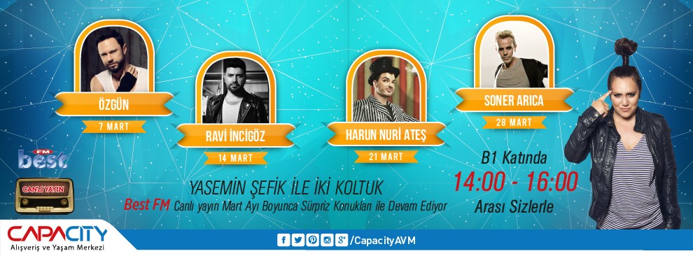 Best FM Canlı Yayın Programı (Mart)