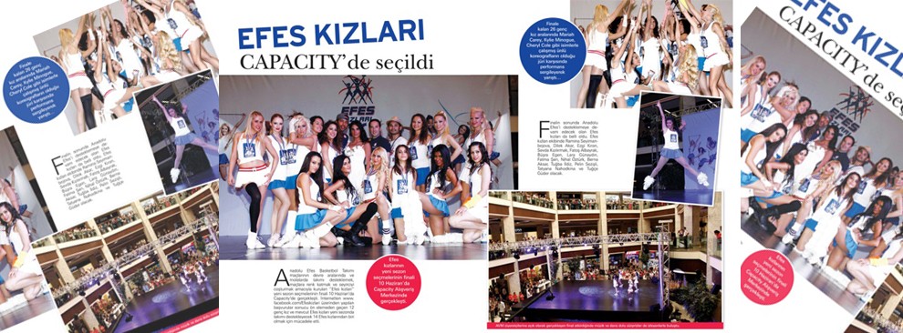 Efes Kızları Capacity’de Seçildi