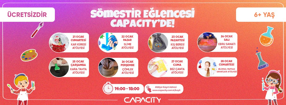 Sömestir Eğlencesi Capacity'de !