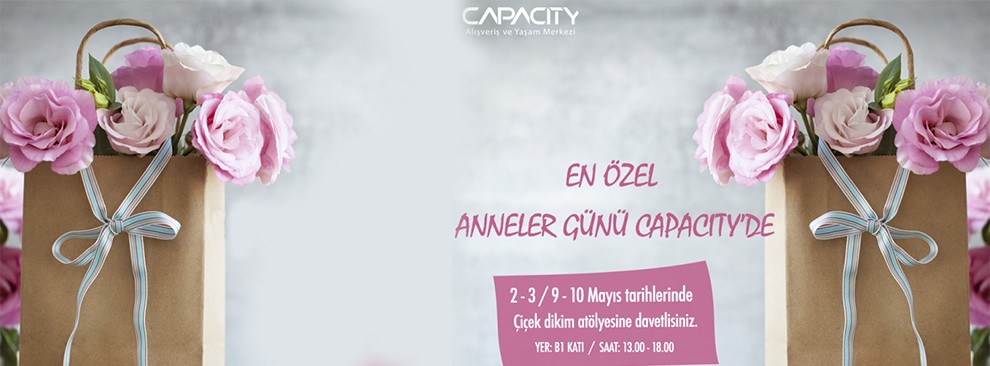 Anneler Günü’ne Özel Çiçek Dikim Atölyesi