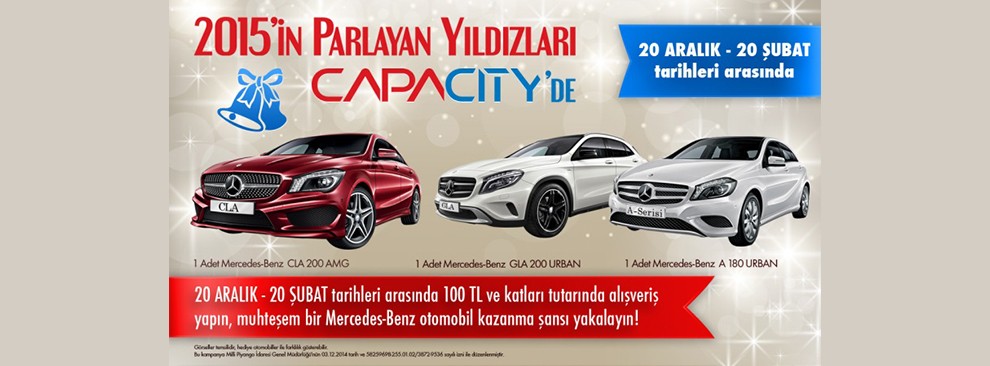 2015’in Parlayan Yıldızları Capacity’de !