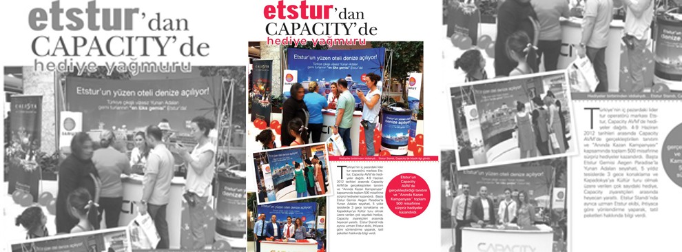 ETS Tur’dan Capacity’de Hediye Yağmuru