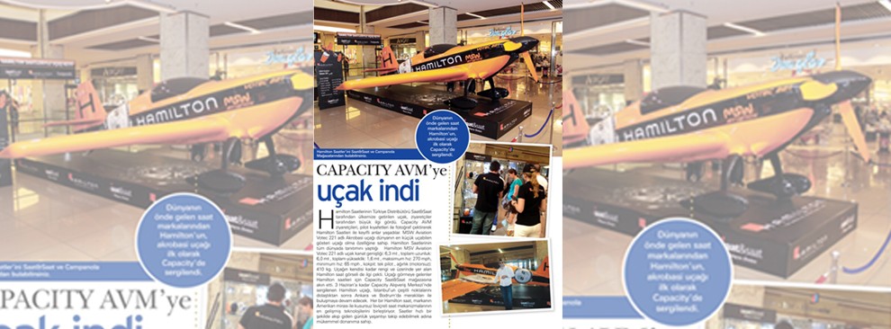 Capacity’ye Uçak İndi !