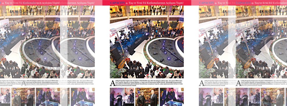 Capacity 4. Yaş ve Yeni Yıl Kutlamalarının Açılışını Yaptı !