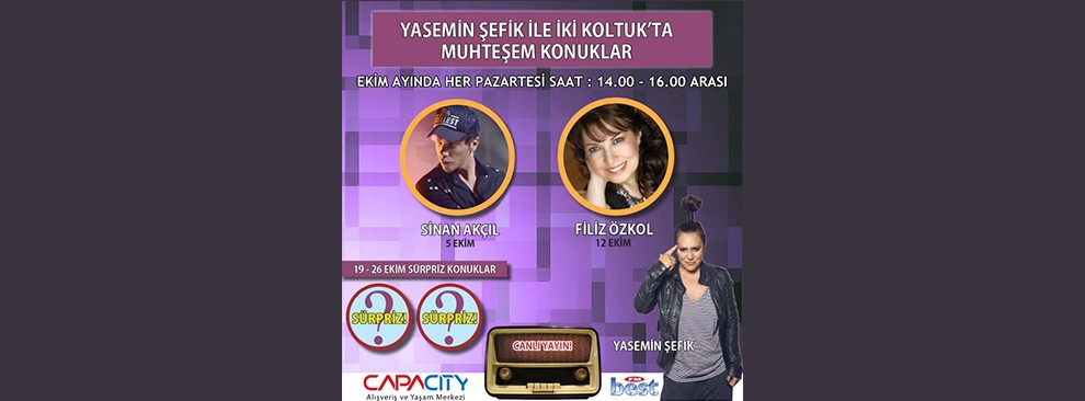 Best FM ile Capacity’de Canlı Yayında Buluşalım !