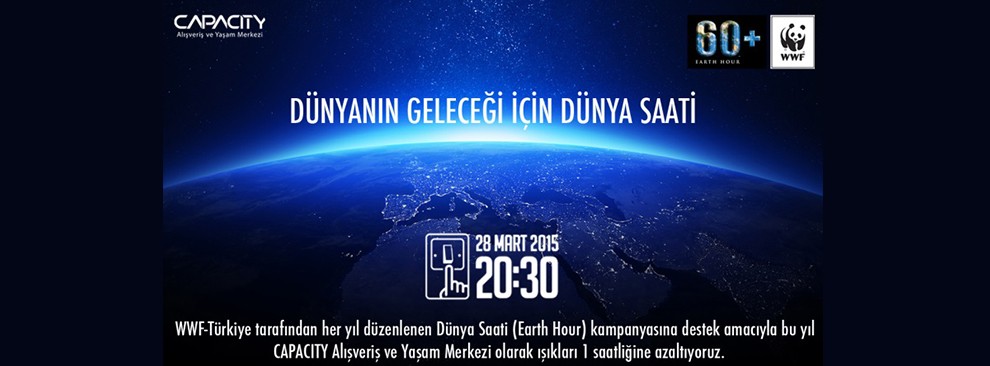 Capacity Işıklarını Azaltarak Dünya Saati’ne Destek Verdi