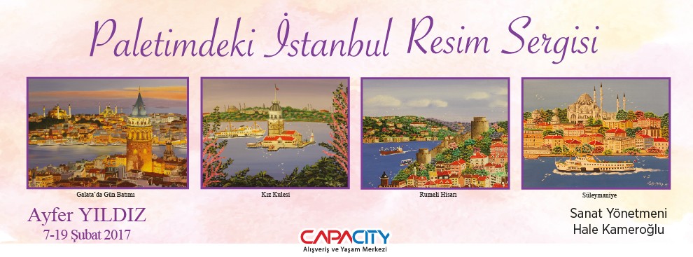 Paletimdeki İstanbul Resim Sergisi