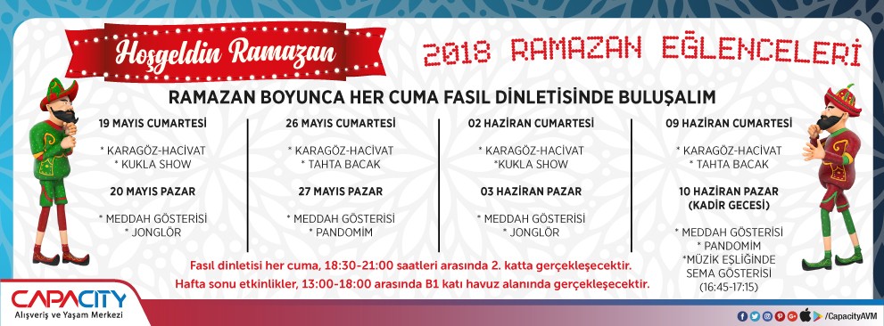 2018 Ramazan Eğlenceleri