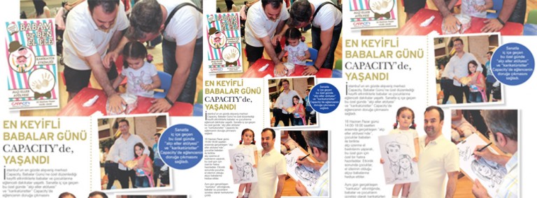 En Keyifli Babalar Günü Capacity’de Yaşandı