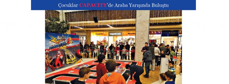 Çocuklar Capacity’de Araba Yarışında Buluştu