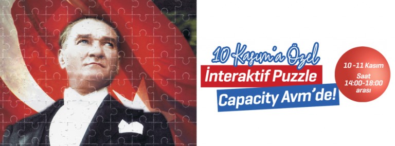 10 Kasım'a Özel İnteraktif Puzzle