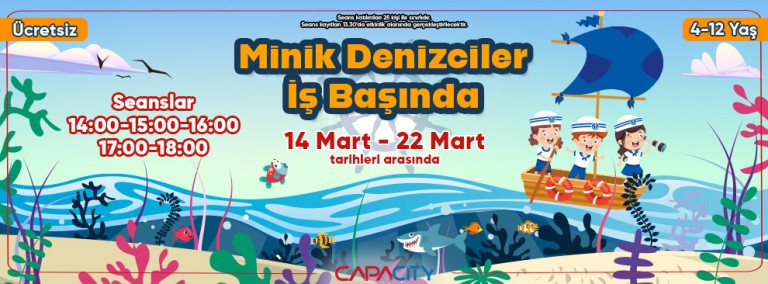 Minik Denizciler İş Başında