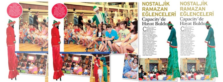 Nostaljik Ramazan Eğlenceleri Capacity’de Hayat Buldu