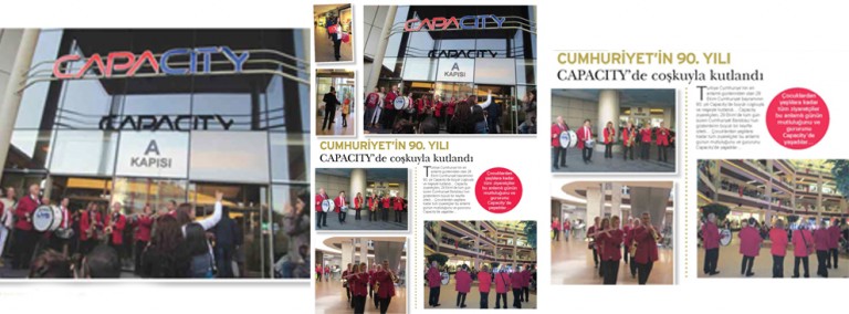 Cumhuriyetin 90. Yılı Capacity’de Coşkuyla Kutlandı