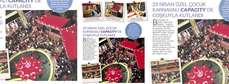 23 Nisan Capacity’de Coşkuyla Kutlandı