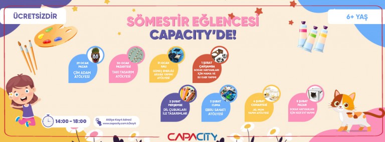 Sömestir Eğlencesi Capacity'de !