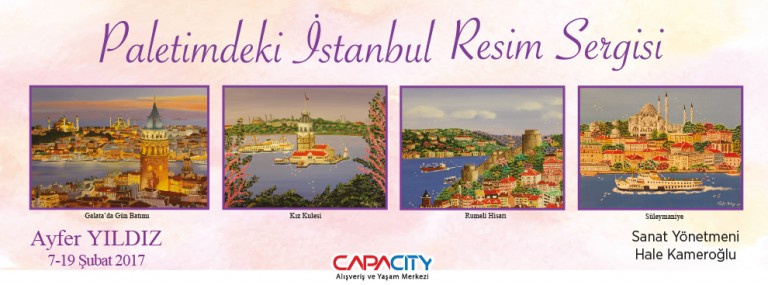 Paletimdeki İstanbul Resim Sergisi